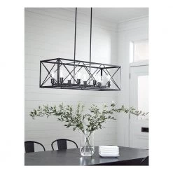 Brooklyn 8-Light Matte Black Island Pendant With Metal Framework Shade by Acclaim Lighting 14 Brooklyn 8-Light Matte Black Island Pendant With Metal Framework Shade by Acclaim Lighting -Acclaim Lighting store matte black acclaim lighting chandeliers in21123bk 44 1000