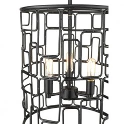 Amoret 3-Light Matte Black Convertible Pendant by Acclaim Lighting -Acclaim Lighting store matte black acclaim lighting chandeliers in21130bk 44 1000
