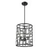 Amoret 3-Light Matte Black Convertible Pendant by Acclaim Lighting