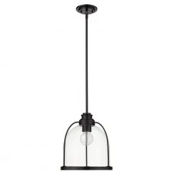 Stanton 1-Light Matte Black Pendant by Acclaim Lighting