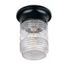 Builder's Choice Collection Ceiling-Mount 1-Light Matte Black Outdoor Light Fixture by Acclaim Lighting