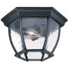 Flushmount Collection Ceiling-Mount 3-Light Matte Black Outdoor Light Fixture by Acclaim Lighting -Acclaim Lighting store matte black acclaim lighting outdoor flush mount lights 5602bk sd 64 1000