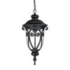 Naples Collection 1-Light Matte Black Outdoor Hanging Lantern Light Fixture by Acclaim Lighting
