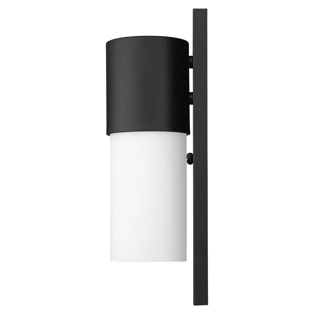 Cooper 1-Light Matte Black Outdoor Wall Lantern Sconce With Frosted Glass by Acclaim Lighting 7 Cooper 1-Light Matte Black Outdoor Wall Lantern Sconce With Frosted Glass by Acclaim Lighting - Image 5