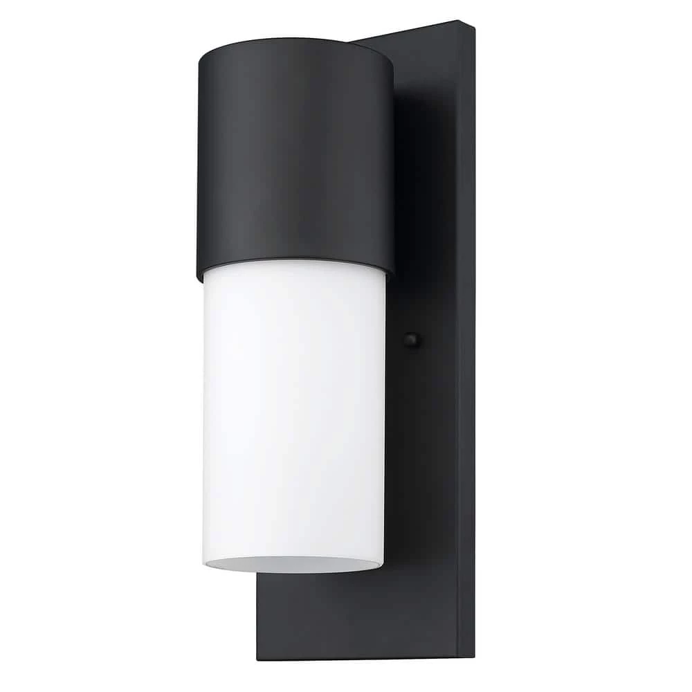 Cooper 1-Light Matte Black Outdoor Wall Lantern Sconce With Frosted Glass by Acclaim Lighting 3 Cooper 1-Light Matte Black Outdoor Wall Lantern Sconce With Frosted Glass by Acclaim Lighting