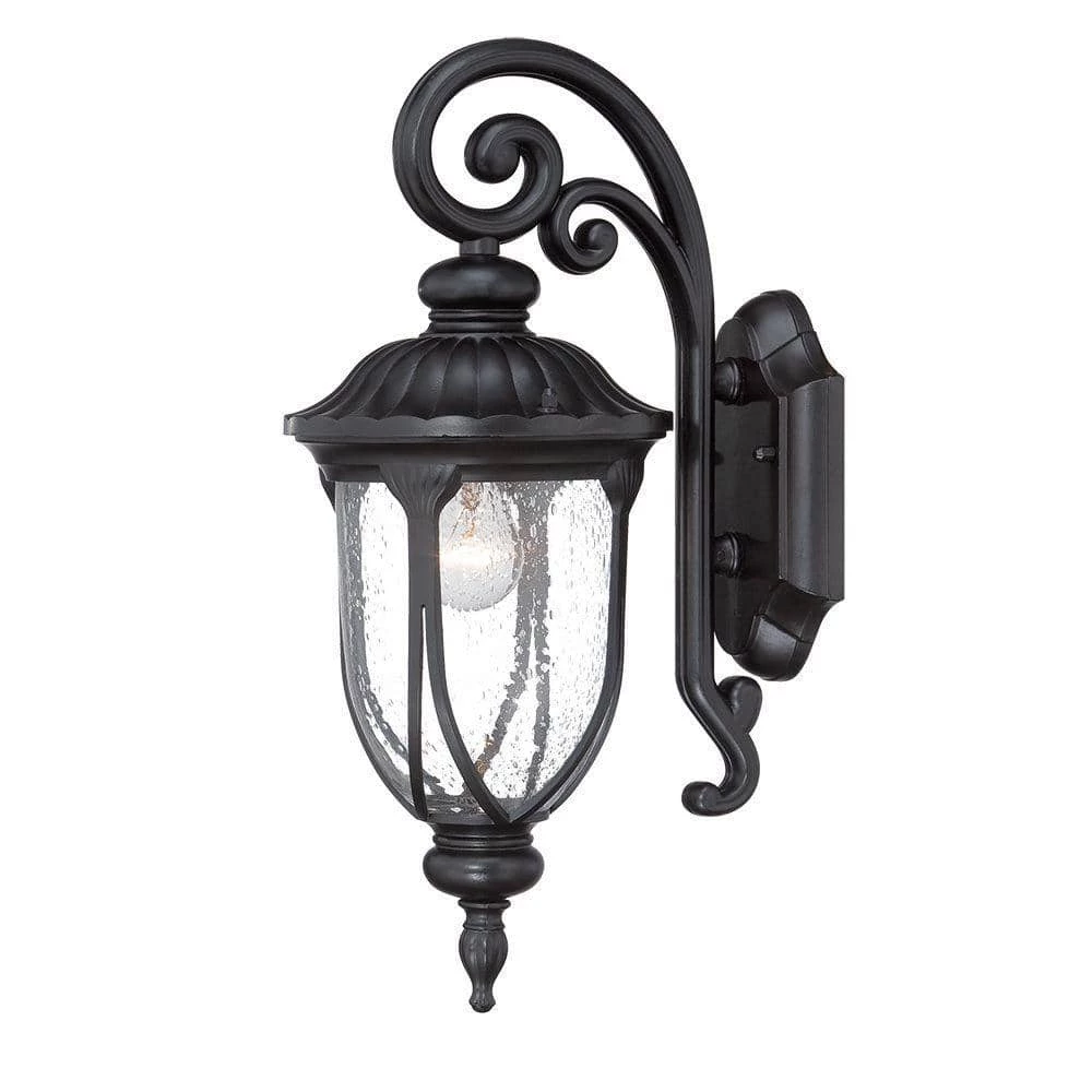 Laurens Collection 1-Light Matte Black Outdoor Wall Lantern Sconce by Acclaim Lighting 3 Laurens Collection 1-Light Matte Black Outdoor Wall Lantern Sconce by Acclaim Lighting