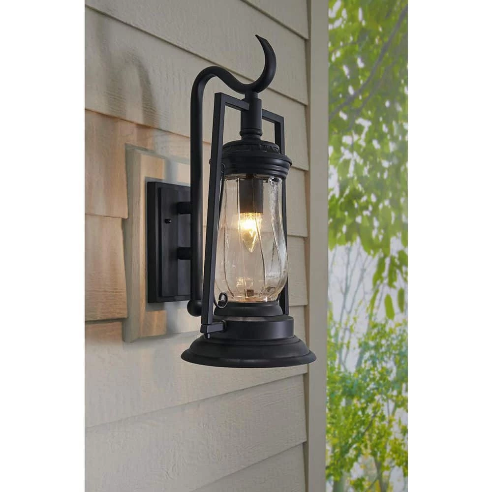 Kero Collection 1-Light Matte Black Outdoor Wall Lantern Sconce by Acclaim Lighting 6 Kero Collection 1-Light Matte Black Outdoor Wall Lantern Sconce by Acclaim Lighting - Image 4