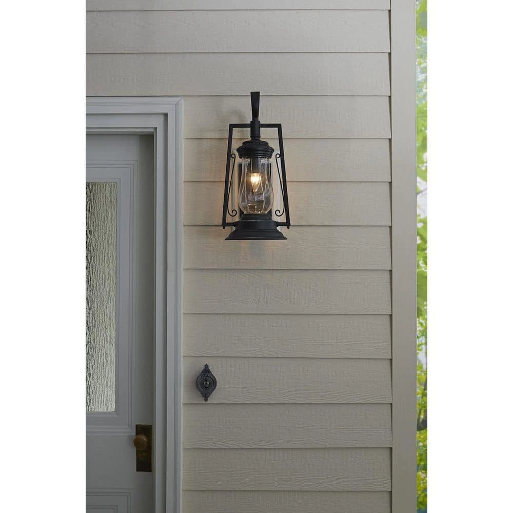 Kero Collection 1-Light Matte Black Outdoor Wall Lantern Sconce by Acclaim Lighting 5 Kero Collection 1-Light Matte Black Outdoor Wall Lantern Sconce by Acclaim Lighting - Image 3