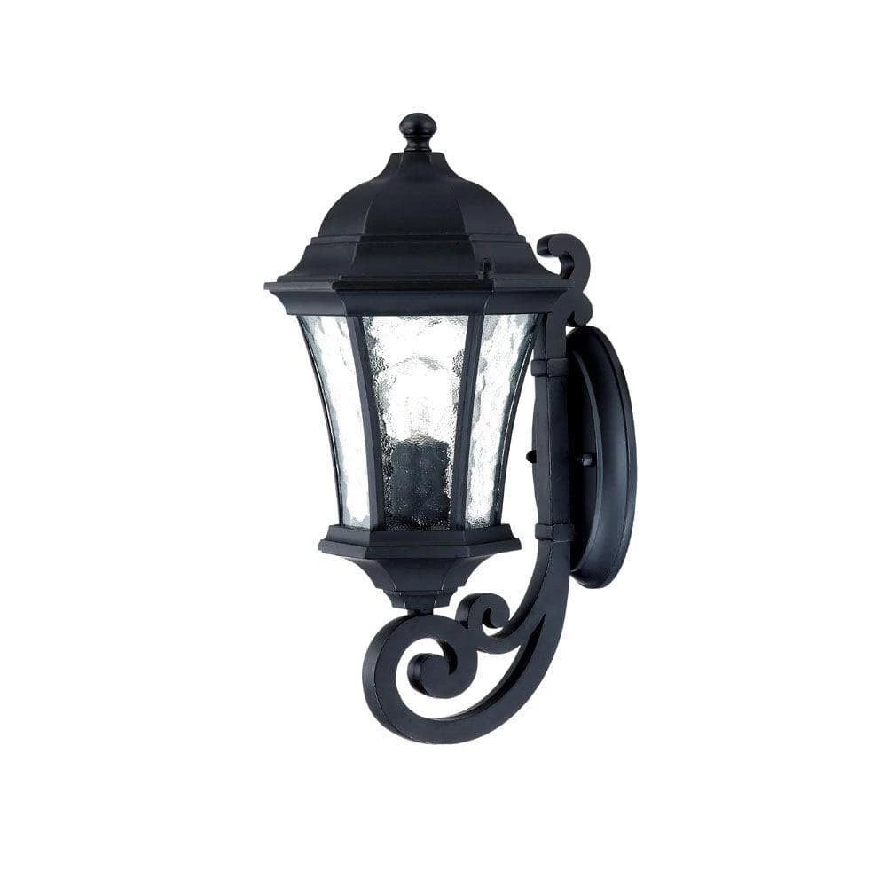Waverly Collection 1-Light Matte Black Outdoor Wall Lantern Sconce by Acclaim Lighting 3 Waverly Collection 1-Light Matte Black Outdoor Wall Lantern Sconce by Acclaim Lighting