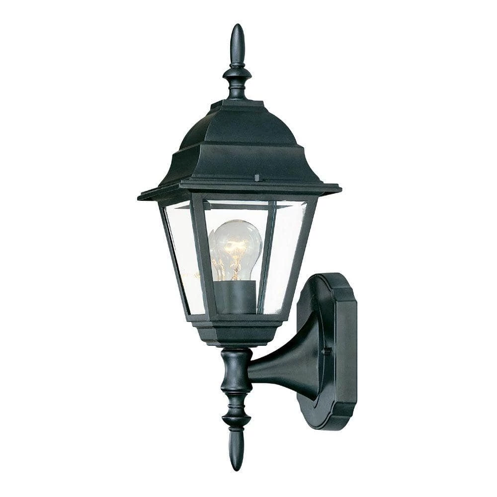 Builder's Choice Collection 1-Light Matte Black Outdoor Wall Lantern Sconce by Acclaim Lighting 3 Builder's Choice Collection 1-Light Matte Black Outdoor Wall Lantern Sconce by Acclaim Lighting
