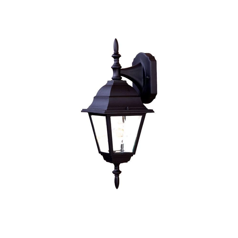 Builder's Choice Collection 1-Light Matte Black Outdoor Wall Lantern Sconce by Acclaim Lighting 3 Builder's Choice Collection 1-Light Matte Black Outdoor Wall Lantern Sconce by Acclaim Lighting