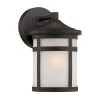Austin 1-Light Matte Black Outdoor Wall Lantern Sconce by Acclaim Lighting -Acclaim Lighting store matte black acclaim lighting outdoor sconces 4714bk 64 1000