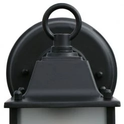 Builder's Choice Collection 1-Light Matte Black Outdoor Wall Lantern Sconce by Acclaim Lighting -Acclaim Lighting store matte black acclaim lighting outdoor sconces 5001bk fr a0 1000