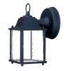 Builder's Choice Collection 1-Light Matte Black Outdoor Wall Lantern Sconce by Acclaim Lighting