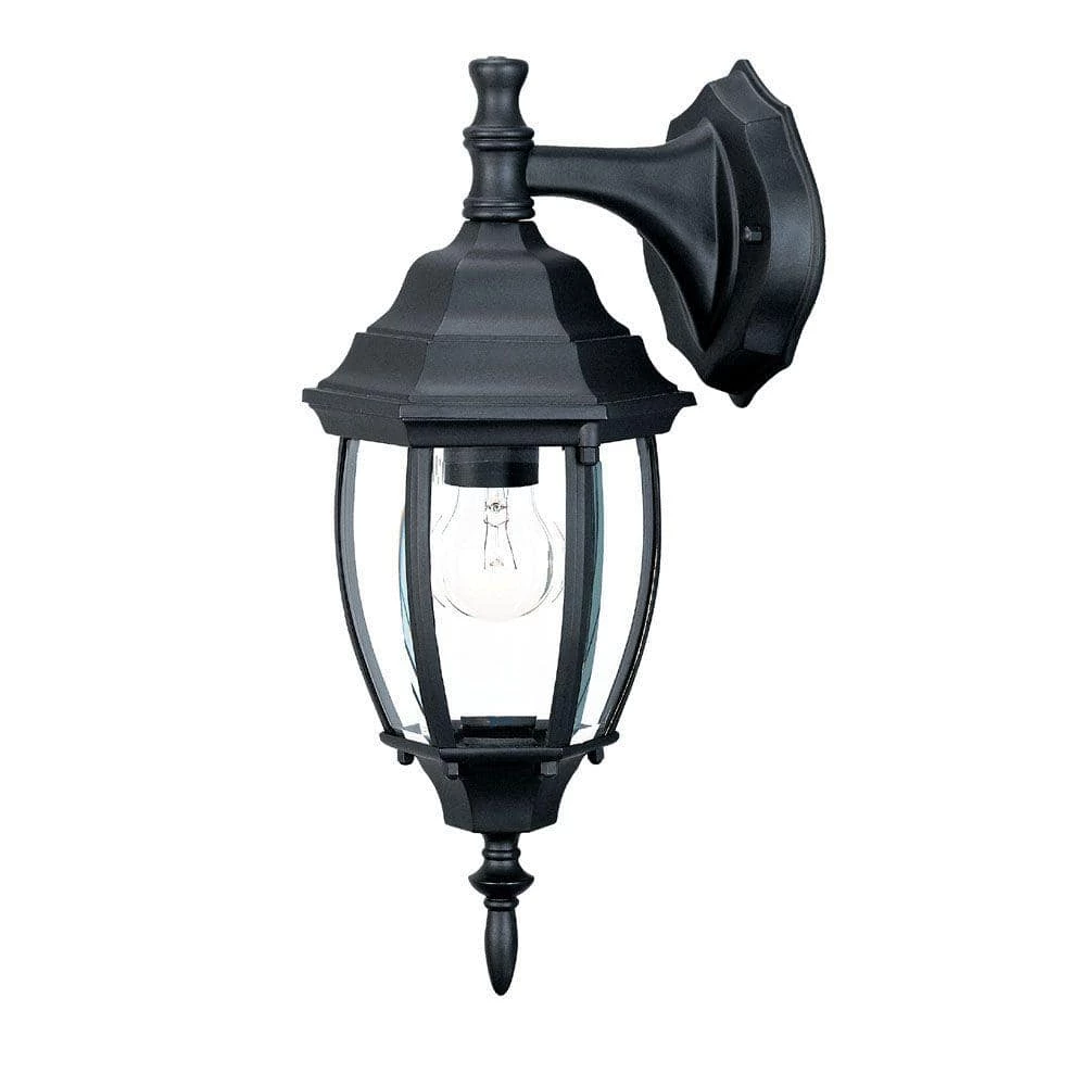 Wexford Collection 1-Light Matte Black Outdoor Wall Lantern Sconce by Acclaim Lighting 3 Wexford Collection 1-Light Matte Black Outdoor Wall Lantern Sconce by Acclaim Lighting
