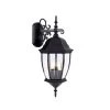 Wexford Collection 3-Light Matte Black Outdoor Wall Lantern Sconce by Acclaim Lighting -Acclaim Lighting store matte black acclaim lighting outdoor sconces 5012bk 64 1000