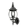 Chateau Collection 1-Light Matte Black Outdoor Wall Lantern Sconce by Acclaim Lighting