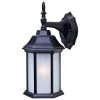 Craftsman 2 Collection 1-Light Matte Black Outdoor Wall Lantern Sconce by Acclaim Lighting