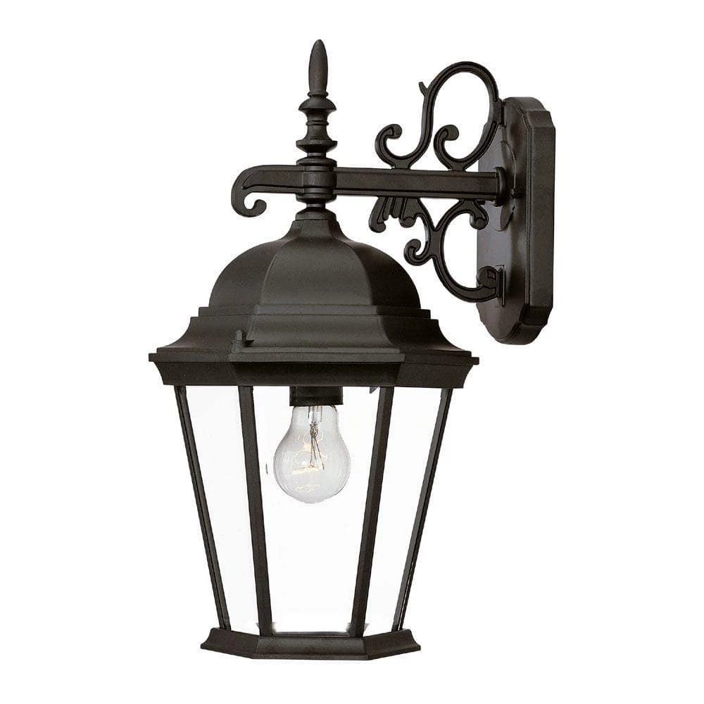 Richmond Collection 1-Light Matte Black Outdoor Wall Lantern Sconce by Acclaim Lighting 3 Richmond Collection 1-Light Matte Black Outdoor Wall Lantern Sconce by Acclaim Lighting