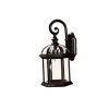 Dover Collection 1-Light Matte Black Outdoor Wall Lantern Sconce by Acclaim Lighting