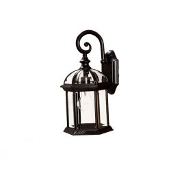 Dover Collection 1-Light Matte Black Outdoor Wall Lantern Sconce by Acclaim Lighting
