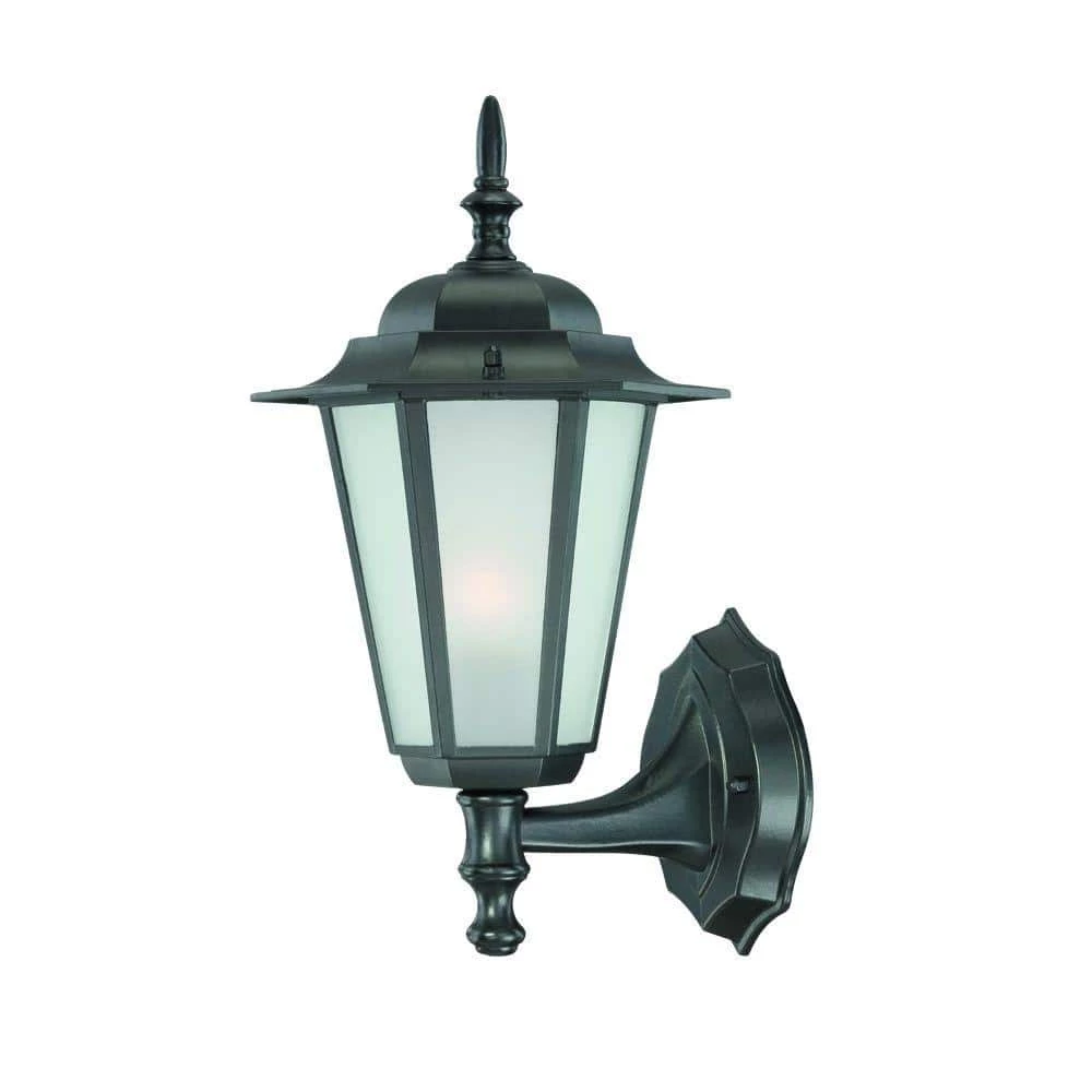 Camelot Collection 1-Light Matte Black Outdoor Wall Lantern Sconce by Acclaim Lighting 3 Camelot Collection 1-Light Matte Black Outdoor Wall Lantern Sconce by Acclaim Lighting