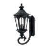 Marietta Collection 3-Light Matte Black Outdoor Wall Lantern Sconce by Acclaim Lighting