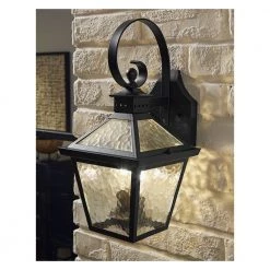 Bay Street Collection 2-Light Matte Black Outdoor Wall Lantern Sconce by Acclaim Lighting -Acclaim Lighting store matte black acclaim lighting outdoor sconces 7662bk 31 1000
