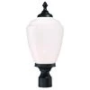 Acorn Collection 1-Light Matte Black Outdoor Post-Mount Fixture by Acclaim Lighting 1 Acorn Collection 1-Light Matte Black Outdoor Post-Mount Fixture by Acclaim Lighting -Acclaim Lighting store matte black acclaim lighting post lanterns 5367bk wh 64 1000