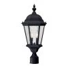 Telfair 2-Light Matte Black Outdoor Post-Mount Light Fixture by Acclaim Lighting -Acclaim Lighting store matte black acclaim lighting post lanterns 5517bk 64 1000