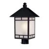 Artisan 1-Light Matte Black Outdoor Post Light by Acclaim Lighting -Acclaim Lighting store matte black acclaim lighting post lanterns 9027bk 64 1000