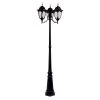 Suffolk 3-Light Matte Black Outdoor Surface-Mount Post Fixture by Acclaim Lighting -Acclaim Lighting store matte black acclaim lighting post light sets 5069bk 64 1000