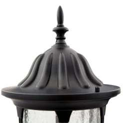 Suffolk 3-Light Matte Black Outdoor Surface-Mount Post Fixture by Acclaim Lighting -Acclaim Lighting store matte black acclaim lighting post light sets 5069bk c3 1000
