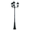 Richmond 3-Head Matte Black Outdoor Surface-Mount Post Combination by Acclaim Lighting