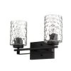 Livvy 15 in. 2-Light Matte Black Vanity Light by Acclaim Lighting -Acclaim Lighting store matte black acclaim lighting vanity lighting in40011bk 64 1000