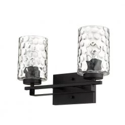 Livvy 15 in. 2-Light Matte Black Vanity Light by Acclaim Lighting
