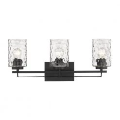 Livvy 24 in. 3-Light Matte Black Vanity Light by Acclaim Lighting -Acclaim Lighting store matte black acclaim lighting vanity lighting in40012bk 1f 1000