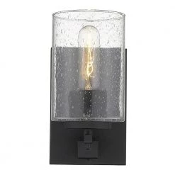 Orella 1-Light Matte Black Sconce by Acclaim Lighting -Acclaim Lighting store matte black acclaim lighting vanity lighting in41100bk 4f 1000
