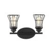 Piers 15-3/4 in. 2-Light Matte Black Vanity Light by Acclaim Lighting 2 Piers 15-3/4 in. 2-Light Matte Black Vanity Light by Acclaim Lighting -Acclaim Lighting store matte black acclaim lighting vanity lighting in41281bk 64 1000