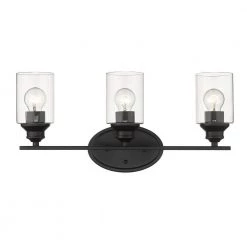 Gemma 3-Light Matte Black Vanity by Acclaim Lighting -Acclaim Lighting store matte black acclaim lighting vanity lighting in41452bk 1f 1000