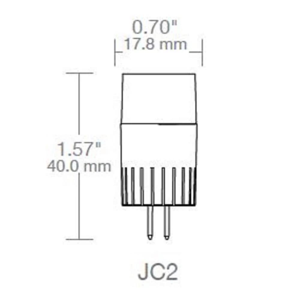 ProLED 20-Watt Equivalent JC G4 Base IP65 Non-Dimmable Landscape LED Light Bulb Warm White 81109 by HALCO LIGHTING TECHNOLOGIES 4 ProLED 20-Watt Equivalent JC G4 Base IP65 Non-Dimmable Landscape LED Light Bulb Warm White 81109 by HALCO LIGHTING TECHNOLOGIES - Image 2