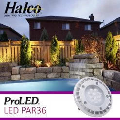 35-Watt Equivalent PAR36 Dimmable LED Wide Flood 2700K Warm White Landscape Light Bulb 81075 by HALCO LIGHTING TECHNOLOGIES -Acclaim Lighting store n a halco lighting technologies led light bulbs par36wfl6 827 ip67 led 81075 44 1000