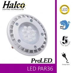 35-Watt Equivalent PAR36 Dimmable LED Wide Flood 2700K Warm White Landscape Light Bulb 81075 by HALCO LIGHTING TECHNOLOGIES -Acclaim Lighting store n a halco lighting technologies led light bulbs par36wfl6 827 ip67 led 81075 4f 1000