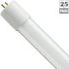32-Watt Equivalent 12-Watt 4 ft. Linear Non-Dimmable T8 LED Bypass Tube Double Ended Light Bulb Warm White (25-Pack) by HALCO LIGHTING TECHNOLOGIES