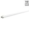 4 ft. 13-Watt T8 Dimmable LED Linear Light Bulb Type A Daylight 5000K (10-Pack) by HALCO LIGHTING TECHNOLOGIES -Acclaim Lighting store n a halco lighting technologies led tube lights t8fr13 850 dir led10pk 89001 64 1000