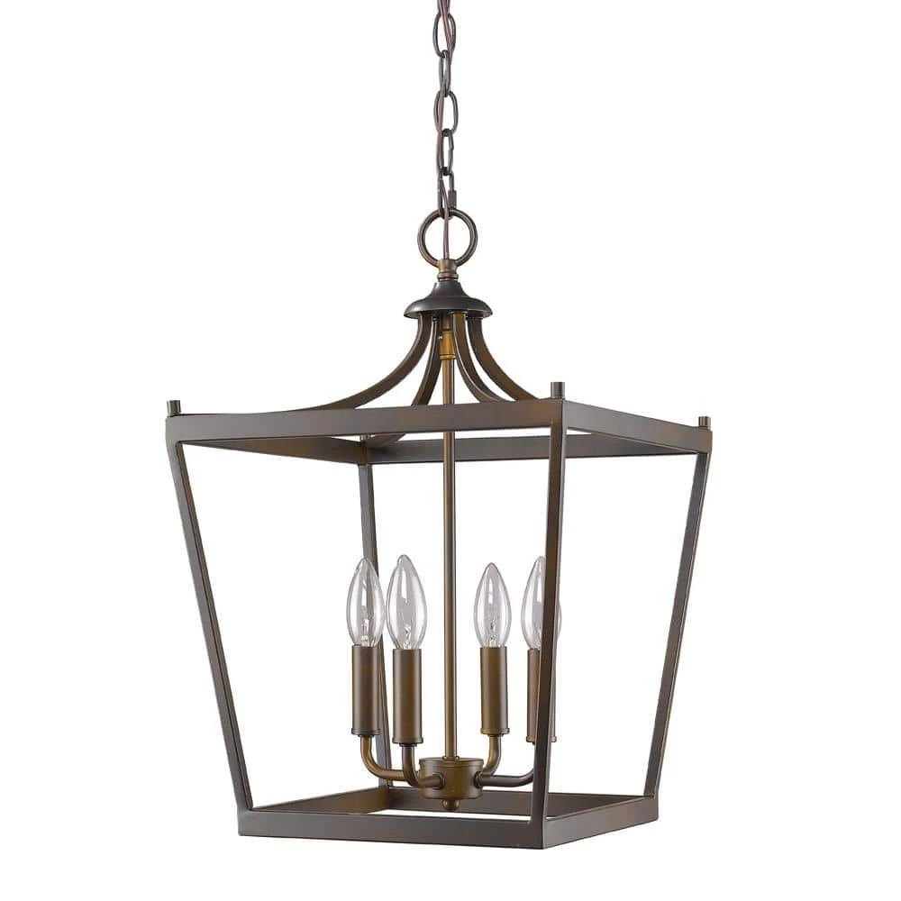 Kennedy 4-Light Indoor Oil Rubbed Bronze Chandelier by Acclaim Lighting 3 Kennedy 4-Light Indoor Oil Rubbed Bronze Chandelier by Acclaim Lighting