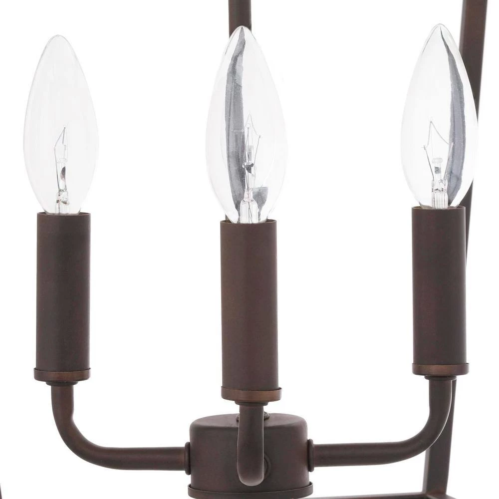 Kennedy 4-Light Indoor Oil Rubbed Bronze Chandelier by Acclaim Lighting 4 Kennedy 4-Light Indoor Oil Rubbed Bronze Chandelier by Acclaim Lighting - Image 2