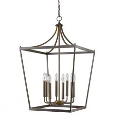 Kennedy Indoor 8-Light Oil Rubbed Bronze Chandelier by Acclaim Lighting