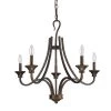 Michelle Indoor 5-Light Oil Rubbed Bronze Chandelier by Acclaim Lighting