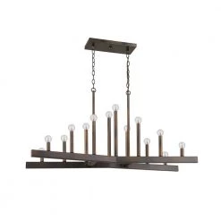 Fallon 14-Light Oil-Rubbed Bronze Island Pendant by Acclaim Lighting